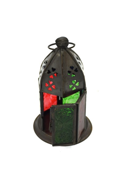 Galib Oxidised Window Lantern Galib Oxidised Window Lantern